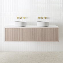 Clifton 1500mm Wall Hung Double Vanity